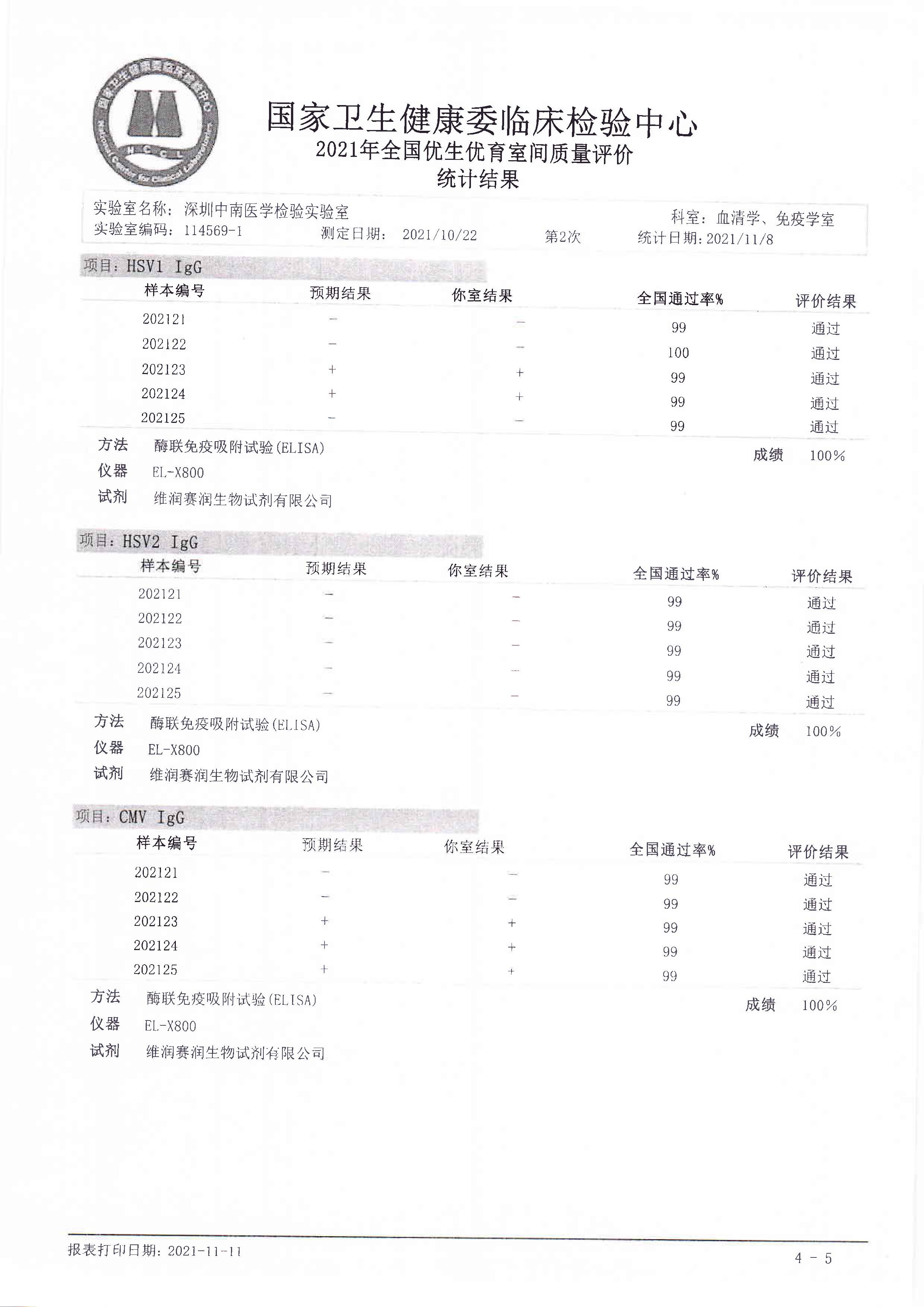 深圳中南医学检验实验室